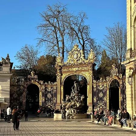 Petit Cocon Cosy Proche Place Stanislas-parking&cave Vélos